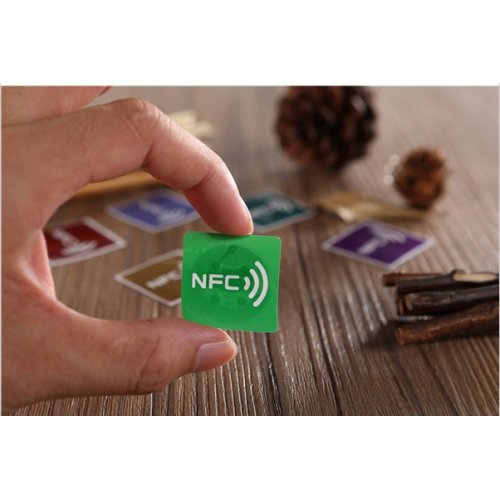 Buy Colored NFC Sticker label NTAG203 online in India | Fab.to.Lab